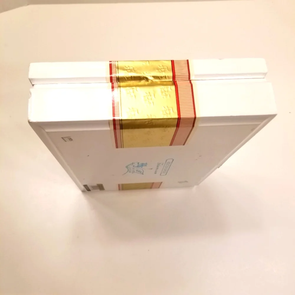 My Father Cigars Le Bijou 1922 Torpedo Box Pressed EMPTY Collectible White Gold!